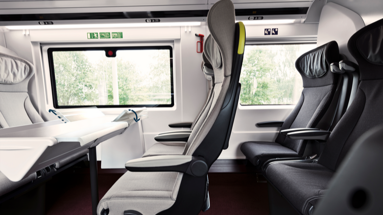 Eurostar Business seats