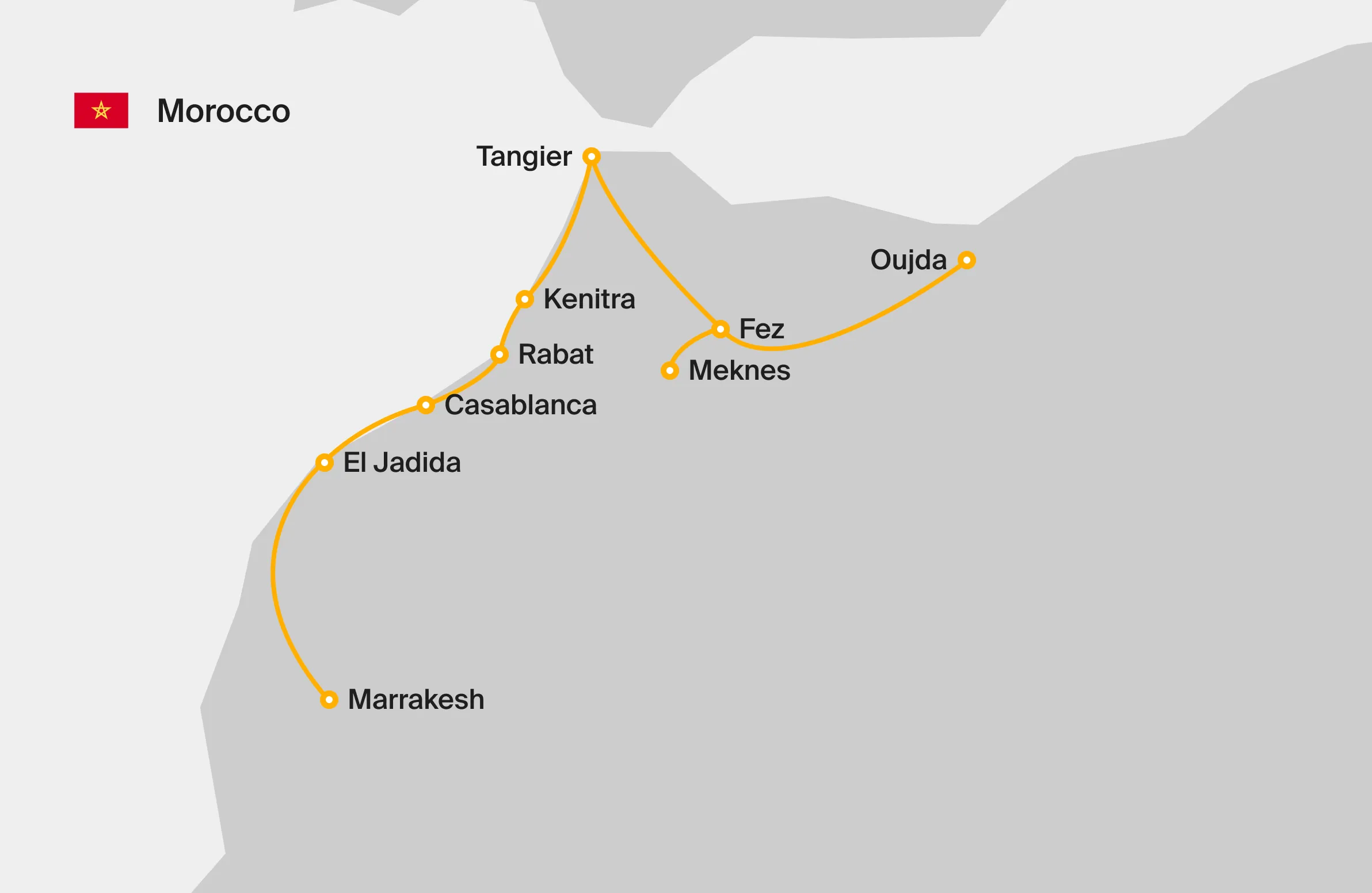 Morocco Train